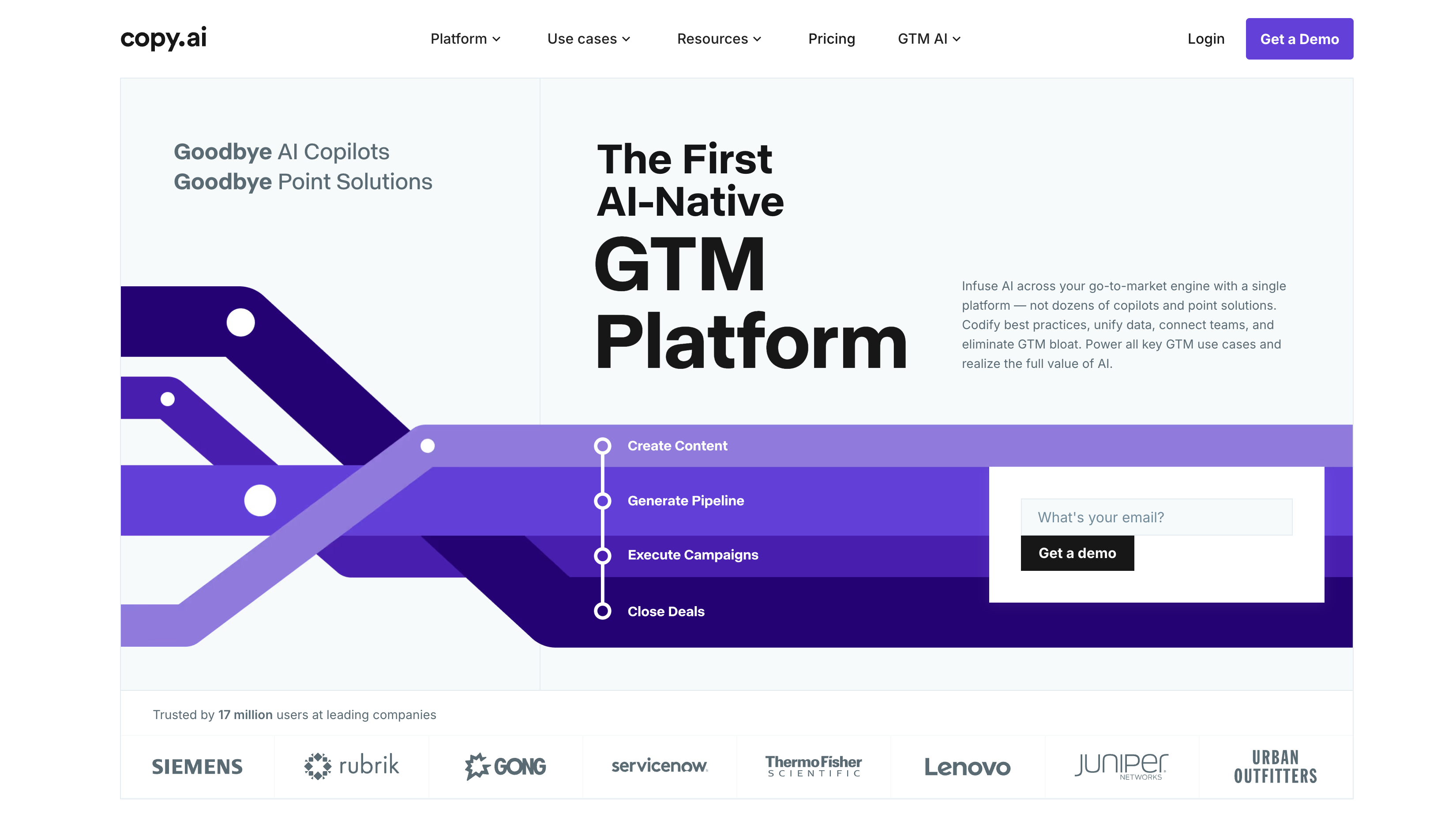 Copy.ai Dashboard